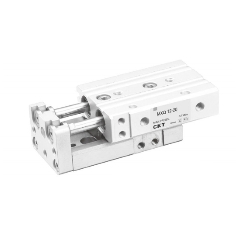 MXQ Series Slide Sylinder (Sirkulerende Lineær Guide) Dobbel Sylinder Type (Ø6~Ø25)
